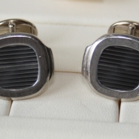 Patek Philippe Nautilus Cufflinks 18k White Gold 205.9057G-015