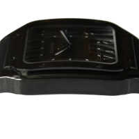 Cartier Santos Large PVD Black Grün + Schwarzes Zifferblatt WSSA0039 FULLSET