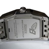 Breitling Bentley Flying B Jumping Hour Edelstahl Pilotarmband A28362 FULLSET