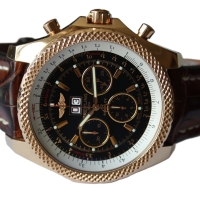 Breitling for Bentley 6.75 SPEED 18K / 750er Rotgold R44367 Herrenuhr FULLSET