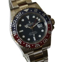 Rolex GMT Master II Pepsi 18k / 750er Weißgold 126719BLRO LC100 FULLSET 2019 NOS