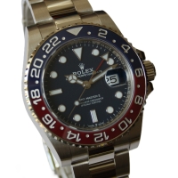 Rolex GMT Master II Pepsi 18k / 750er Weißgold 126719BLRO LC100 FULLSET 2019 NOS