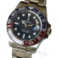 Rolex GMT Master II Pepsi 18k / 750er Weißgold 126719BLRO LC100 FULLSET 2019 NOS