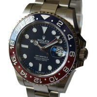 Rolex GMT Master II Pepsi 18k / 750er Weißgold 126719BLRO LC100 FULLSET 2019 NOS