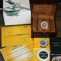 Breitling for Bentley 6.75 18K / 750er Rotgold R44367 Goldarmband FULLSET