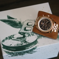 Breitling for Bentley 6.75 18K / 750er Rotgold R44367 Goldarmband FULLSET