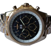Breitling for Bentley 6.75 18K / 750er Rotgold R44367 Goldarmband FULLSET