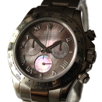 Rolex Daytona 18k / 750 Weißgold Tahiti MOP Dial Ref.: 116509 LC100 FULLSET 2007