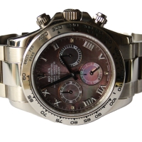 Rolex Daytona 18k / 750 Weißgold Tahiti MOP Dial Ref.: 116509 LC100 FULLSET 2007