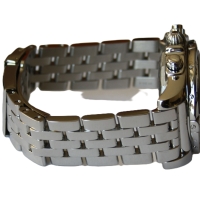 Breitling Chronomat 41 Edelstahl Schwarz Pilotarmband AB014012/BA52 Box