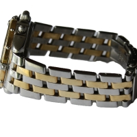 Breitling Chronomat Stainless Steel / Gold Perlmutt Pilot Braclet D13352 FULL SET
