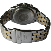 Breitling Chronomat Stainless Steel / Gold Perlmutt Pilot Braclet D13352 FULL SET