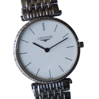 LONGINES Le Grande Classique Diamonds 33mm Stainless Steel Quarz L4.635.2 Box