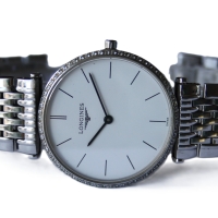 LONGINES Le Grande Classique Diamonds 33mm Stainless Steel Quarz L4.635.2 Box