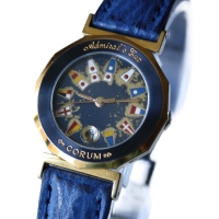 CORUM Admiral`s Cup Lady 18k Gold / Edelstahl 27mm QUARZ 39.610.31 FULLSET 1993