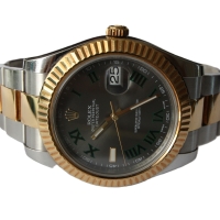 Rolex Datejust II Stainless Steel / 18k Gold 41mm Wimbledon 116333 FULL SET 2015