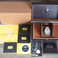 Breitling Navitimer B01 Chronograph 43 18K / 750 Rosé Gold RB012012/BA49 FULL SET