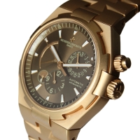 Vacheron Constantin Overseas Dual Time 18k / 750er Roségold Herrenuhr Limited Edition
