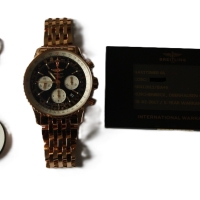 Breitling Navitimer B01 Chronograph 43 18K / 750 Rosé Gold RB012012/BA49 FULL SET