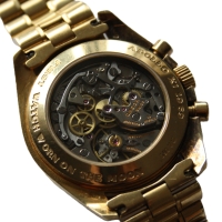 Omega Speedmaster Moonwatch "APOLLO XI 1969" 18k / 750 Gelbgold No.069 B&P