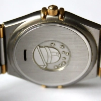 OMEGA Constellation Stahl / 18k Gelbgold 33,5mm Quarz Ref.: 1312.10.00 FULLSET