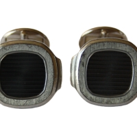 Patek Philippe Nautilus Cufflinks 18k White Gold 205.9057G-015