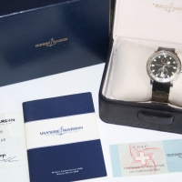 Ulysse Nardin Maxi Marine Diver Chronometer 40mm Stahl Herrenuhr 263-55 FULLSET