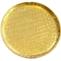 Omega Seamaster "Pre-Ranchero" Handaufzug Vintage 18k /750 Gelbgold Ref.: 2507