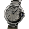 Cartier Ballon Bleu Diamonds 28mm Edelstahl WE902073 (3009) Damenuhr mit Box
