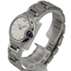 Cartier Ballon Bleu Diamonds 28mm Edelstahl WE902073 (3009) Damenuhr mit Box
