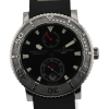 Ulysse Nardin Maxi Marine Diver Chronometer 40mm Stahl Herrenuhr 263-55 FULL SET
