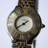 Cartier 21 Must de Cartier Quarz Stahl / Gold 31mm Damenuhr Ref.: 123000P
