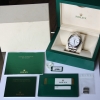 Rolex Datejust II 41mm Weiß Edelstahl 116300 LC110 Herrenuhr FULLSET 2015