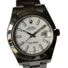 Rolex Datejust II 41mm Weiß Edelstahl 116300 LC110 Herrenuhr FULLSET 2015
