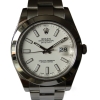 Rolex Datejust II 41mm Weiß Edelstahl 116300 LC110 Herrenuhr FULLSET 2015