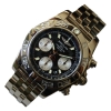 Breitling Chronomat 41 Edelstahl Schwarz Pilotarmband AB014012/BA52 Box