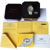 Breitling Chronomat Stainless Steel / Gold Perlmutt Pilot Braclet D13352 FULL SET
