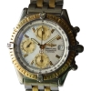 Breitling Chronomat Stainless Steel / Gold Perlmutt Pilot Braclet D13352 FULL SET
