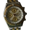 Breitling Chronomat Stainless Steel / Gold Perlmutt Pilot Braclet D13352 FULL SET