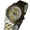 Breitling Chronomat Stainless Steel / Gold Perlmutt Pilot Braclet D13352 FULL SET