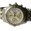 Breitling Chronomat Stainless Steel / Gold Perlmutt Pilot Braclet D13352 FULL SET