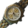 Breitling Chronomat Stainless Steel / Gold Perlmutt Pilot Braclet D13352 FULL SET