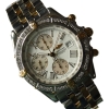 Breitling Crosswind Stainless Steel / Gold 76 Brillanten Pilot Bracelet B13355 B&P