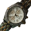 Breitling Crosswind Stainless Steel / Gold 76 Brillanten Pilot Bracelet B13355 B&P