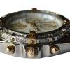 Breitling Crosswind Stainless Steel / Gold 76 Brillanten Pilot Bracelet B13355 B&P